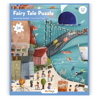Faıry Tale Puzzle 24 Parça Çantalı Dev Yer Puzzle