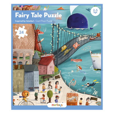 Faıry Tale Puzzle 24 Parça Çantalı Dev Yer Puzzle