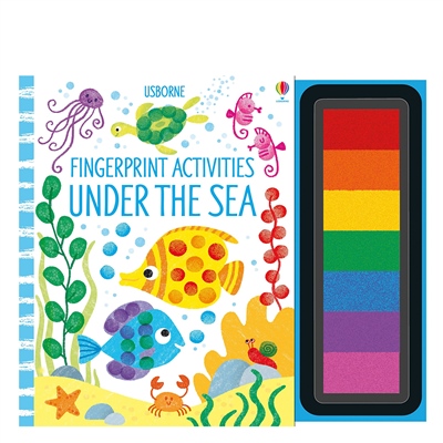 FINGERPRINT ACTIVITIES UNDER THE SEA Çocuk Kitapları Uzmanı - Children's Books Expert