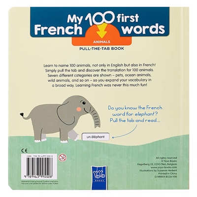 First 100 French Words - Animals