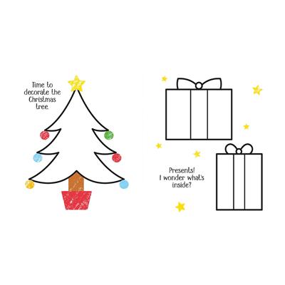 First Colouring Christmas