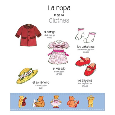 FIRST SPANISH WORDS - B SMALL