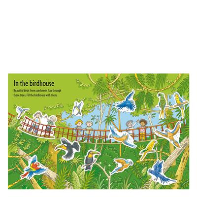 First Sticker Book The Zoo