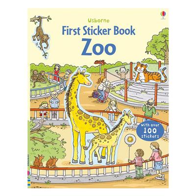 First Sticker Book The Zoo