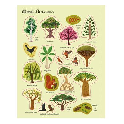 First Sticker Book Trees