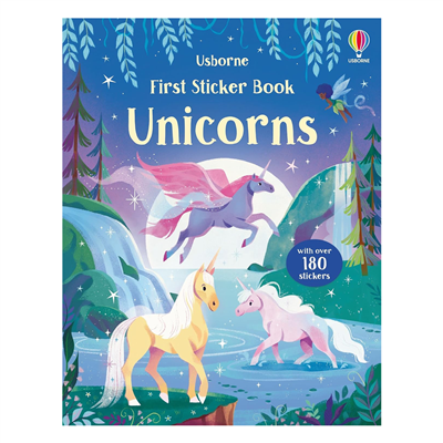 First Sticker Book Unicorns