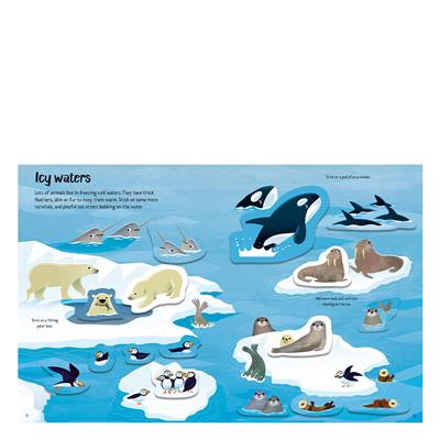 First Sticker Book Wild Animals