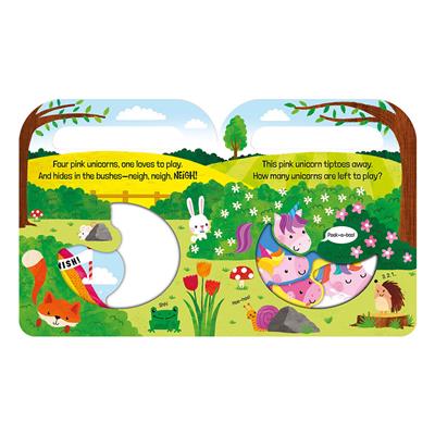 Five Pink Unicorns - Carry And Count -  Board Book