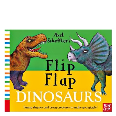 FLIP FLAP - DINOSAURS #yenigelenler Çocuk Kitapları Uzmanı - Children's Books Expert