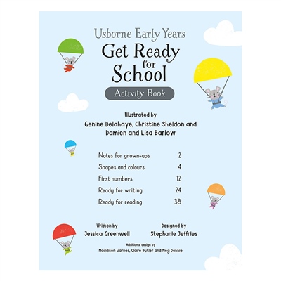 Get Ready For School Activity Book