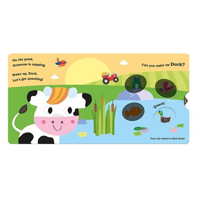 Good Morning Cow - Magic Wheel Book