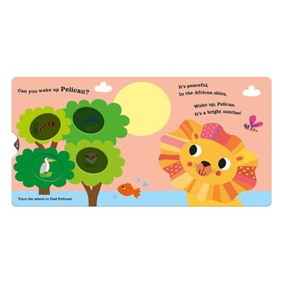 Good Morning Lion - Magic Wheel Book