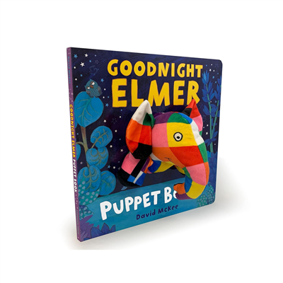 Goodnight - Elmer Puppet Book