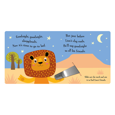 Goodnight Lion - A Magic Torch Book