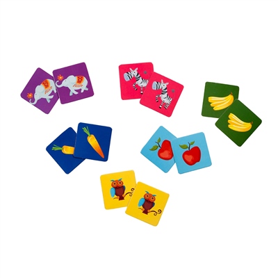 Hafıza Kartları - Hayvanlar-Meyveler-Sebzeler