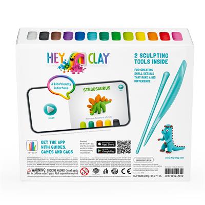 Hava İle Kuruyan Kil - Dinozorlar (15 Li Kutu)