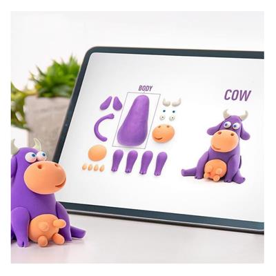 Hava İle Kuruyan Kil - Hayvanlar (15 Li Kutu)