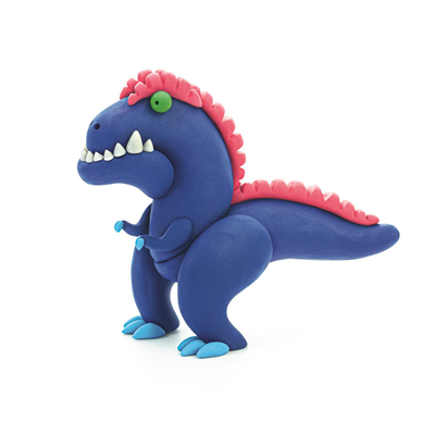 Hava İle Kuruyan Kil - Mega Dinozorlar 6 Lı Kutu