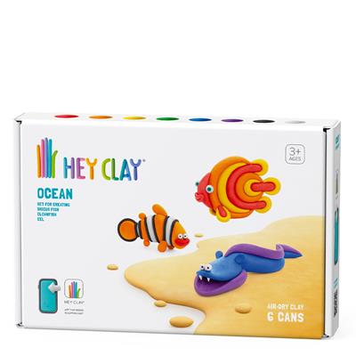 Hava İle Kuruyan Kil - Okyanus (6 Lı Kutu)