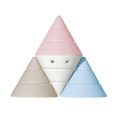 Hix Pastel White-Baby Pink-Beige-Ice Blue