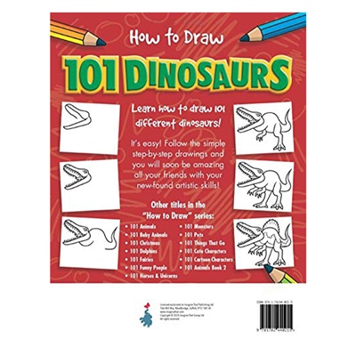 How To Draw 101 Dinosaurs