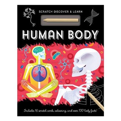 Human Body - Scratch, Discover And Learn