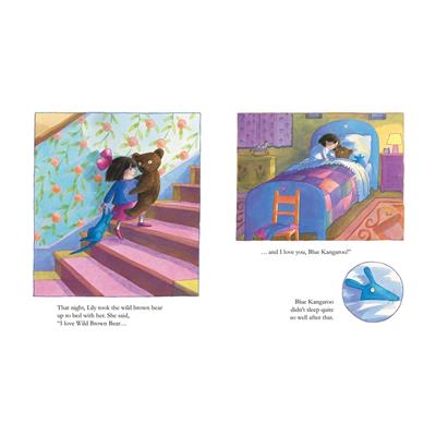 I Love You Blue Kangaroo