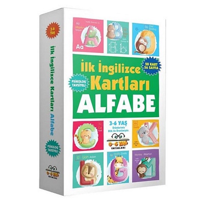 İlk İngilizce Kartları Alfabe