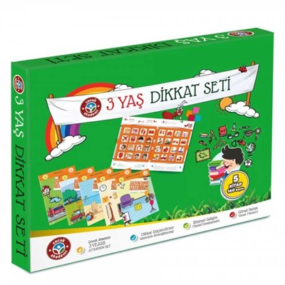 İlkadım 3 Yaş Dikkat Seti