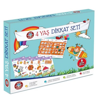 İlkadım 4 Yaş Dikkat Seti