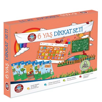 İlkadım 6 Yaş Dikkat Seti