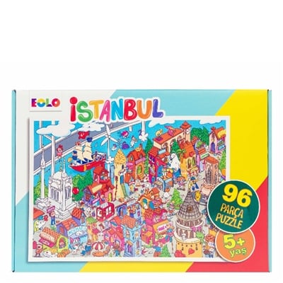 İstanbul 96 Parça Puzzle