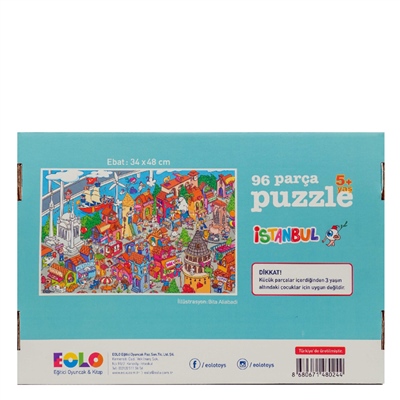 İstanbul 96 Parça Puzzle