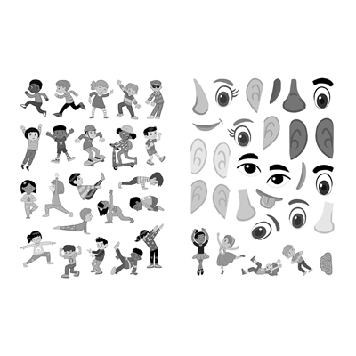 Jumbo Stickers for Little Hands
