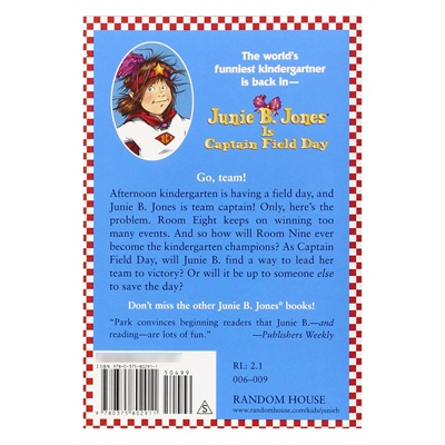 JUNIE B. JONES 16 - JUNIE B. JONES IS CAPTAIN FIEL