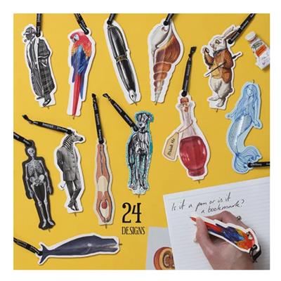 Kalemli Kitap Ayracı - Balina