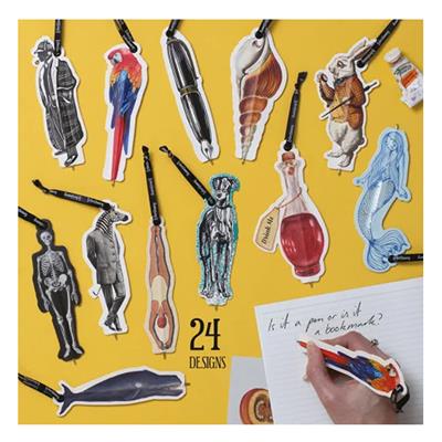 Kalemli Kitap Ayracı - Dondurma