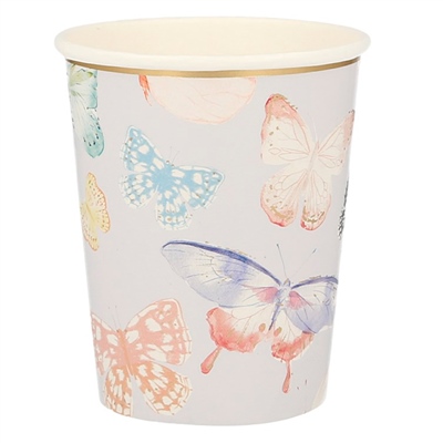 Kelebek Bardak (8 Li)