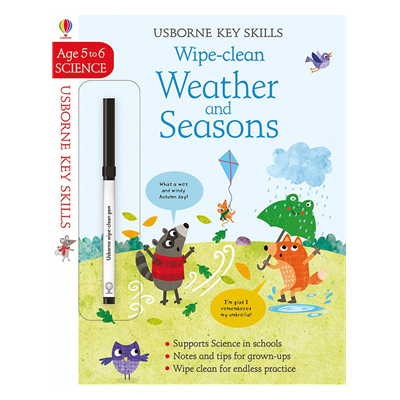 Key Skills Wipe Clean Weather And Seasons 5-6