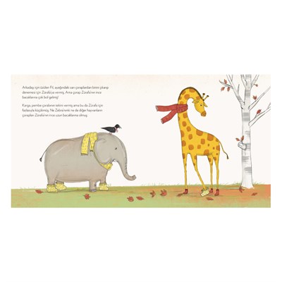 Kısa Çoraplı Zürafa