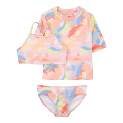 Kız Çocuk Güneş Koruyucu Mayo Set 6-7 Yaş