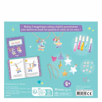Kız Gücü Kişiye Özel Arkadaşlık Kolyesi Tasarlayın