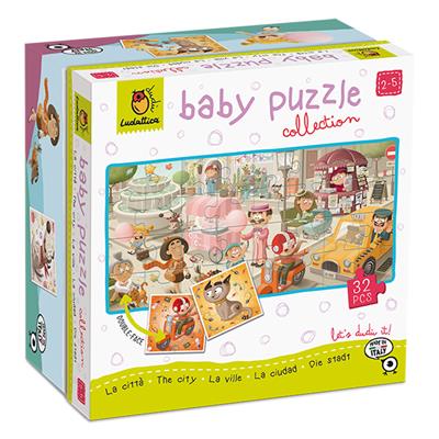 Bebekler için Puzzle - Şehir