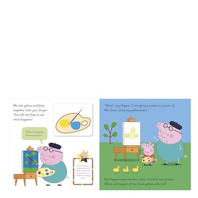 Learn with Peppa - Peppa Mixes Colours