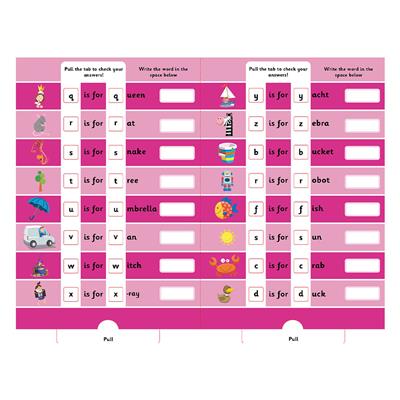 Lets Learn The Alphabet - Pull The Tabs