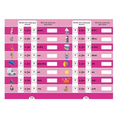 Lets Learn The Alphabet - Pull The Tabs