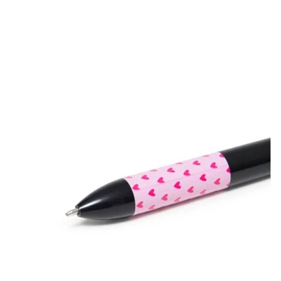 Lg Ikı Renklı Tukenmez Kalem Black-Pınk