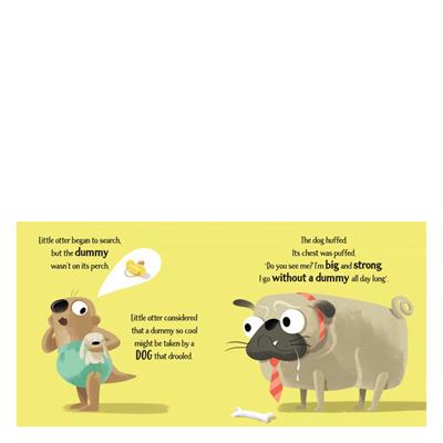 Little Otter Gives Up The Dummy