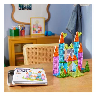 Magna-Tıles MicroMAGS Travel Deluxe 55 Parça Set