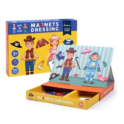 Magnetıc Boy-Gırl Dress Up Game